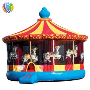 Ngoài Trời <span class=keywords><strong>Inflatable</strong></span> MOONWALK Carousel Lâu Đài <span class=keywords><strong>Bouncy</strong></span>, Vui Nhà Bouncer <span class=keywords><strong>Inflatable</strong></span>, Carousel Chuyển Nhà <span class=keywords><strong>Inflatable</strong></span> - Product Image 4