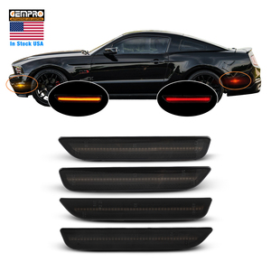US Stock Plug-and-Play voiture couleur avant et arrière garde-boue pare-chocs LED feu de position latéral pour <span class=keywords><strong>Ford</strong></span> <span class=keywords><strong>Mustang</strong></span> 2010-2014 - Product Image 1