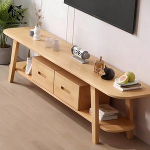 Venta directa de fábrica, precio al por mayor, personalizable, en stock, dropshipping, muebles de sala de estar de nueva moda, mueble para TV de madera. - Product Image 3