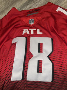 Nouveau maillot d'Atlanta 2026 # Maillot de football américain brodé 18 Kirk Cousins Bijan Robinson Michael Penix Jr Matt Ryan London Koo - Product Image 4
