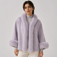 Nouvelle Arrivée 2026 – Manteau en Laine et Cachemire Élégant et Chaud avec Capuche en Fourrure, Écologique, Respirant, Hiver, Doux, Manches Amovibles