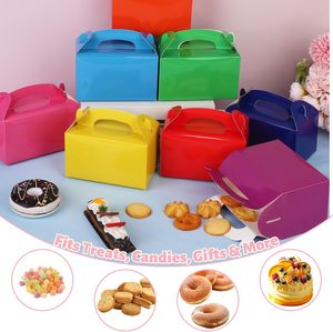 Cajas de Regalo Personalizadas al por Mayor para Niños, Multicolores, con Asa, para Fiestas de Cumpleaños, Bodas, Recuerdos, Dulces y Golosinas - Product Image 5