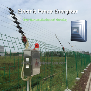 Électrificateur de clôture électrique haute tension à deux zones de défense, 4/6 lignes, système d'alarme d'<span class=keywords><strong>intrusion</strong></span> à impulsions pour clôture électrique - Product Image 3