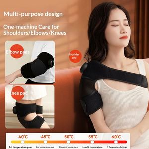 Rodillera Eléctrica Unisex con Calefacción, Masajeador de Fisioterapia con Compresión Caliente para Aliviar el Dolor de Artritis y Piernas Frías - Product Image 3