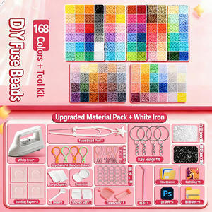 Matériel et kit d'outils pour <span class=keywords><strong>jeu</strong></span> de beanbag - Ensemble complet de beanbags en plastique avec matériaux artisanaux de 2,6 mm, outils de <span class=keywords><strong>jeu</strong></span> de table portables - Product Image 1