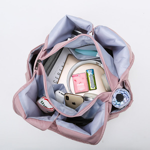 Borsa Sportiva da <span class=keywords><strong>Donna</strong></span> di Grande Capacità con Separazione Asciutto/Bagnato, Borsa da Viaggio Leggera per Brevi Viaggi, Nuoto e Yoga - Product Image 3