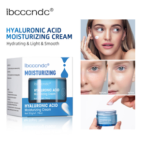 Crème Hydratante Visage à l'Acide Hyaluronique Marque Blanche Hydratation Intense Éclaircissante Blanchissante <span class=keywords><strong>pour</strong></span> Soin Quotidien Réparateur de la Barrière Cutanée - Product Image 4