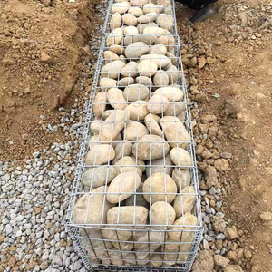 קירות תמך מגביונים מרותכים עם חורים מרובעים במחיר נמוך, סל גביון 2x1x1 מטר, סלי רשת מגולוונת למכירה - Product Image 3