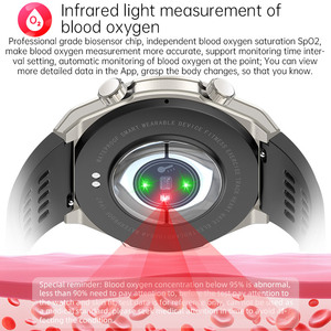 Reloj Inteligente CES <span class=keywords><strong>para</strong></span> el Sueño, con Monitor de Ácido Úrico, ECG, IP67, Llamadas, SOS, Ayuda con un Clic, BH01, Monitor de Frecuencia Cardíaca, Actividad y Sueño - Product Image 6