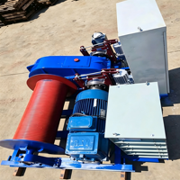 Treuil électrique de levage avec force de traction de 1, 2 ou 3 tonnes, modèle JM JK, fournisseur chinois, avec câble en acier et variateur de fréquence (VFD)