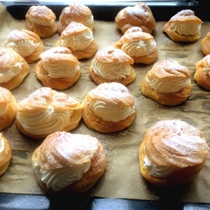 Pan galleta Donut crema inyector <span class=keywords><strong>mantequilla</strong></span> Puff pastel máquina de llenado para pastel - Product Image 6