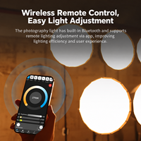 Lumière vidéo LED COB bicolore 310W Pro 2700K-6500K avec monture Bowens, application mobile, CRI 95+ pour Godox SL300IIBi Amaran 300X Nanlite FS-300B