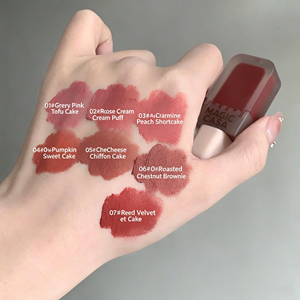 Ice Cream Lip Glaze Matte Velvet Lip Mud Lipstik Tahan Lama Tidak Luntur Tidak Lengket - Product Image 2
