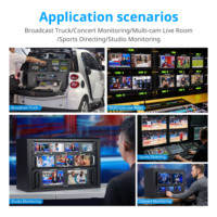 Monitor Extraíble SEETEC SC173-HSD-56 OEM/ODM de 17.3 Pulgadas, 1RU, Full HD, para Montaje en Rack, con Pantalla de Arranque Personalizada para Transmisión