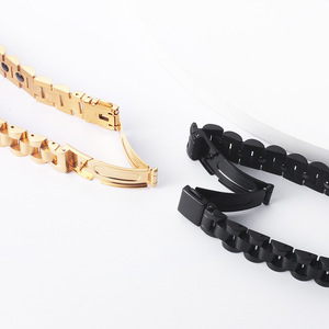 Pulsera de Cadena de Eslabones de Acero Inoxidable Ajustable Rápida, Impermeable, Inalterable al Color, Estilo Punk para Hombre, Joyería Impermeable - Product Image 3