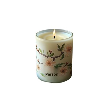 Bougie aromathérapeutique unique à l'huile essentielle d'<span class=keywords><strong>Irene</strong></span>, cadeau premium pour la maison, la chambre à coucher, parfum désodorisant avec senteur de pêche - Product Image 5