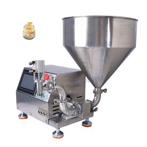 แยมความหนืดสูงซอสแกงเนยถั่วลิสงตาฮินี่ฟอยแกรสนมเข้มข้นชีสเนื้อไส้โรเตอร์ปั๊มเครื่องบรรจุ - Product Image 1