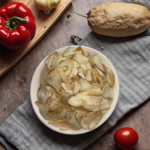 Chất lượng cao cây trồng mới cắt nhỏ quảng cáo nhà kính mất nước tỏi thái lát nhà cung cấp ban đầu đầy đủ khô gia vị bán buôn - Product Image 5