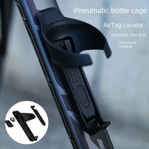 Soporte para GPS Airtag para Bicicleta con Porta Botella de Agua Oculto, Antirrobo, Antipérdida, Jaula Protectora para Bicicletas de Montaña, Carretera y Todas las Bicicletas - Product Image 2