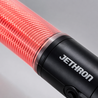 Bâton de signalisation routière multifonction rechargeable, bâton lumineux LED clignotant, lumière stroboscopique rouge et bleue, avertissement réfléchissant