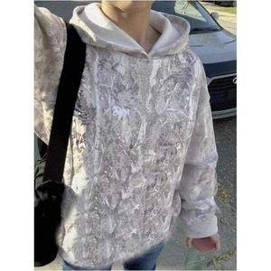 FOXA Sweat à capuche camouflage pour garçon, manches longues, imprimé camouflage, pull respirant en tricot, streetwear - Product Image 2