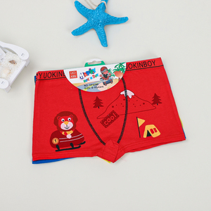 Ingrosso <span class=keywords><strong>2014</strong></span> natale biancheria intima per bambini 4-10 anni ragazzi biancheria intima per bambini puro cotone natale stampa <span class=keywords><strong>Boxer</strong></span> - Product Image 4