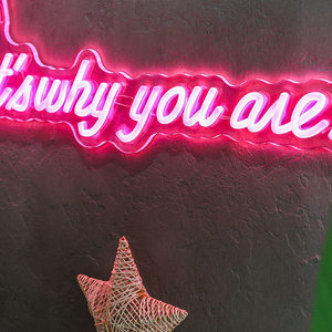 Letrero Luminoso de Neón, Letras Personalizadas con Luz LED, Logotipo de Tienda, Tira de Luz Decorativa, Letrero para Puerta de <span class=keywords><strong>Instagram</strong></span>, Decoración Exterior - Product Image 3