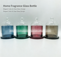 Bouteille diffuseur d'arômes en verre imprimée par transfert thermique, style Instagram, bouteille transparente DIY parfumée pour la décoration intérieure
