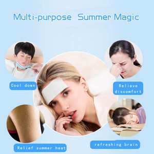 ベビー冷却ジェル発熱軽減パッチ 発熱冷却パッチ エジプト製 クールイーズ冷却ジェルパッチ - Product Image 2