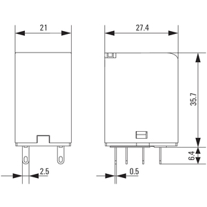 Tùy chỉnh công nghiệp weidmuller Điện áp 7760056076 bảo vệ ban đầu xác thực 24V 220V drm270730lt mô-đun tiếp sức - Product Image 5