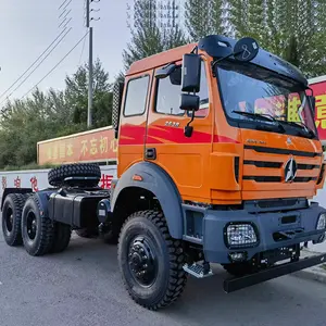 中国Beiben NG80B 380HP 400HP 6x4 6x6トレーラーヘッドトラクタートラック