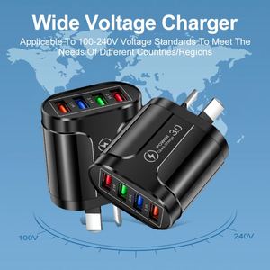 Global AU 4USB 3.1A <b>Plug</b> Charger Multi-port Charging Device Wall <b>Adapter</b> for iPhone - Product Image 4