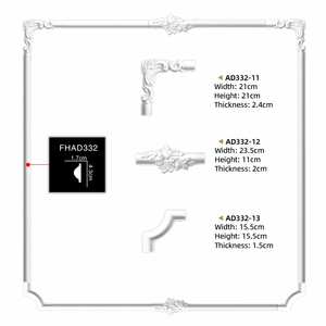 Moulures murales artistiques en polyuréthane de haute qualité, modernes, imperméables et écologiques <span class=keywords><strong>pour</strong></span> la décoration intérieure de maisons, villas et hôtels - Product Image 2