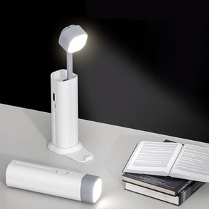 Usb Folding with Mobile Power <b>Small</b> <b>Table</b> Lamp 5000 MAh Multi-function Eye Protection <b>Table</b> Lamp Learning Bedroom Living Room Ou - Product Image 2