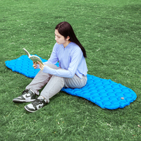 Matelas de Camping Auto-Gonflant en Nylon 40D, Matelas Gonflable TPU Imperméable, Tapis de Camping Ultraléger