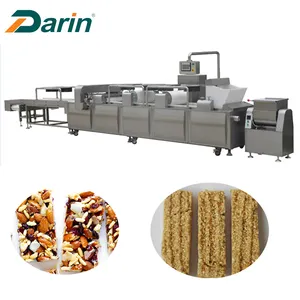 Food Grade Stainless Steel Granola Bar Making Machine Peanut Candy Bar Forming Machine