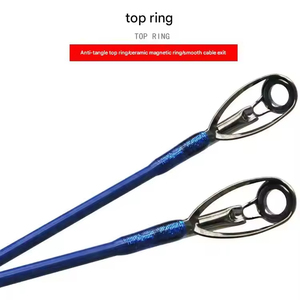 Caña de Pescar de Fibra de Carbono de Alta Calidad de 3 Secciones para Agua Salada de 4.2m para Surfcasting - Product Image 2