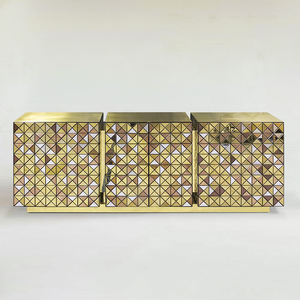 BOCA DO <span class=keywords><strong>LOBO</strong></span> Gabinete de sala de estar Aparador de comedor de almacenamiento de gama alta de lujo italiano - Product Image 4
