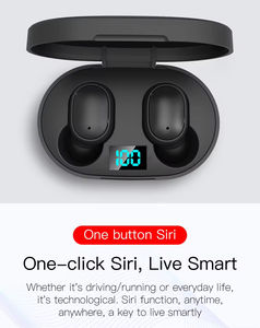 Audífonos Inalámbricos E6S en Oferta, Bajo Precio, 5.3 con Pantalla Digital, Resistentes al Agua IPX-4, Control Táctil, Manos Libres - Product Image 2