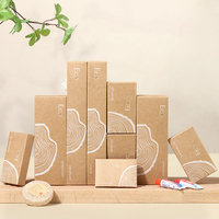 Ensemble d'équipements personnalisés 5 étoiles écologiques pour l'hôtel Kit d'accessoires de luxe Mini savon jetable pour Airbnb