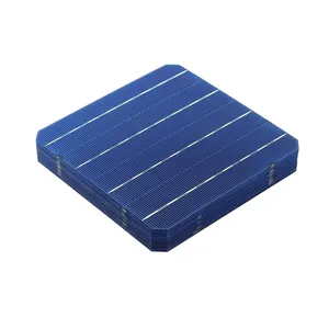 Células solares cortadas personalizadas, monocristalinas 158,75*158,75mm 5BB 5,42 W-5,72 W Célula solar