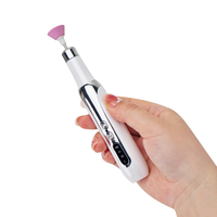 Kit de perceuse à ongles électrique rechargeable avec plusieurs embouts pour le façonnage, le limeage et le polissage des ongles naturels ou en acrylique, pour la maison ou le salon
