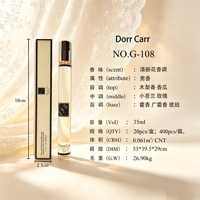 Mini Parfum Femme 35ml Parfum Longue Durée Parfum Boisé Format Voyage Parfum de Poche Brume Corporelle pour Hommes & Femmes