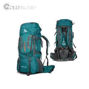थोक डबल कंधे कस्टम mens यात्रा बैग पर्वतारोहण बैग शिविर बैग