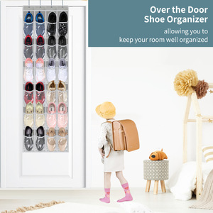 Qua cửa Giày tổ chức với 24 túi lưới lớn treo túi lưu trữ giá thích hợp cho phòng tắm tủ quần áo nhà bếp phòng ngủ - Product Image 4