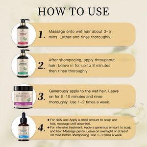 Wholesale Custom Hair Care Sets <b>Shampoo</b> and Conditioner Hair Growth Oil Anti Dandruff <b>Shampoo</b> - Product Image 4