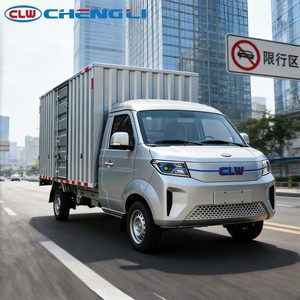 Camionnette de transport de marchandises électrique silencieuse à faible teneur en carbone avec un grand compartiment de chargement scellé pour la livraison express urbaine - Product Image 3