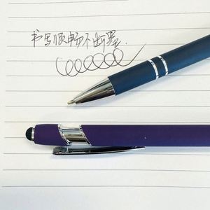 Stylo bille en aluminium personnalisé en gros, logo imprimé, cadeau promotionnel pour le bureau et l'école, impression personnalisée - Product Image 4