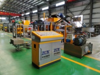 Machines automatiques hydrauliques de fabrication de blocs creux en béton ZCJK QTY4-18, usine de machines à briques en Chine