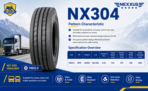 ยาง 11R22.5 12R22.5 JX295A P4 NEXXUS NX304 รับประกัน 5 ปี รับประกันความน่าเชื่อถือในระยะยาวและความมั่นใจสำหรับการใช้งานของคุณ - Product Image 4